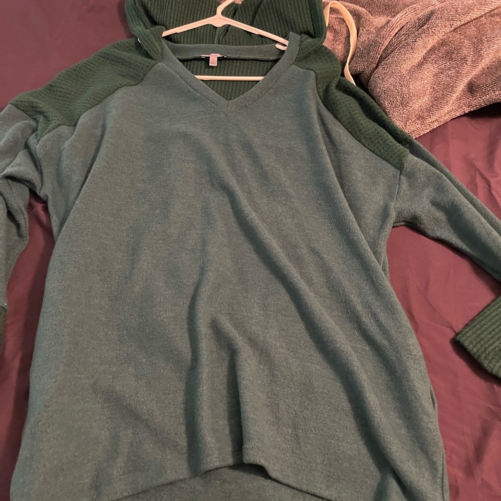 White birch hoodie